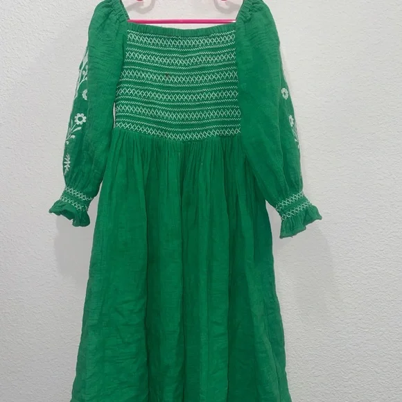 Mini Boden | Dresses | Mini Boden Green Ribbed Top | Poshmark